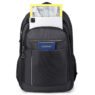 custom logo waterproof multiple layer laptop backpack 3