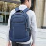 custom logo waterproof multiple layer laptop backpack 5