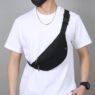 custom mens heavyweight canvas utility chest bag 2