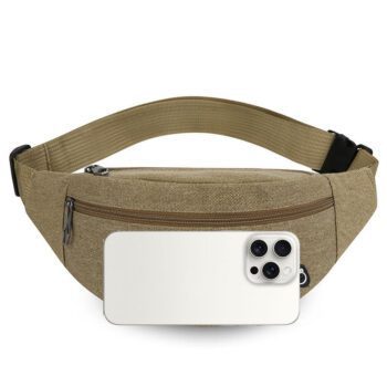 custom mens heavyweight canvas utility chest bag 3