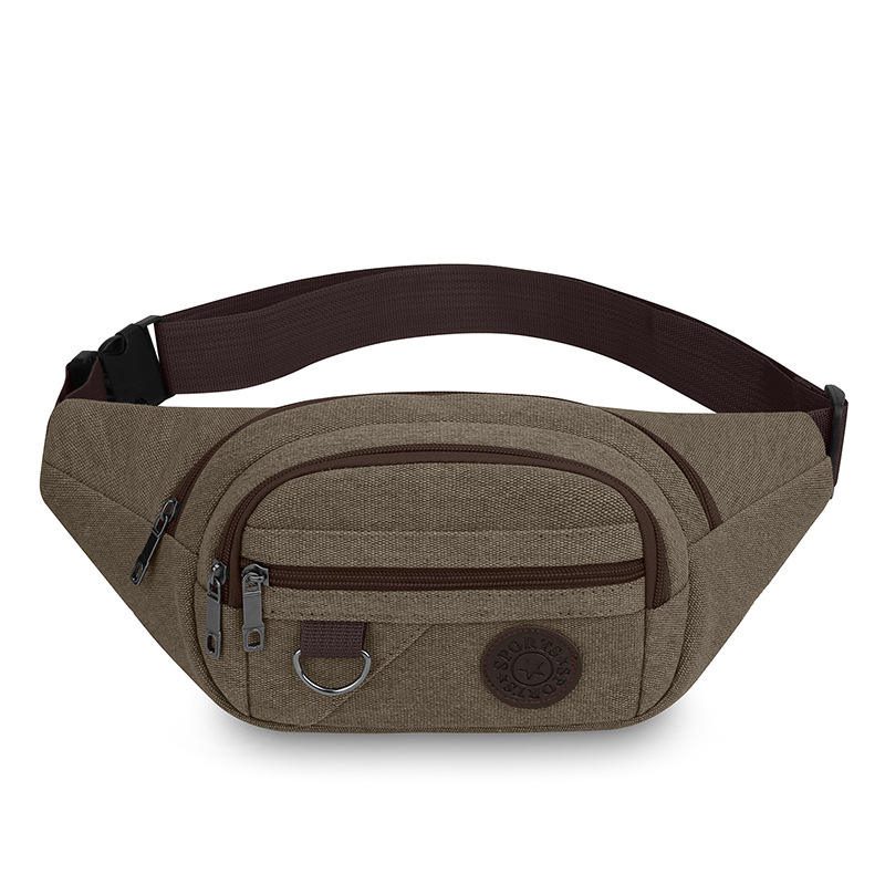 custom mens minimalist canvas waist bag 4 custom mens minimalist canvas waist bag 4