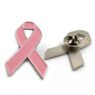 custom metal enamel awareness ribbon lapel pin 1