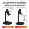 custom multi angle aluminum desktop phone tablet stand 1
