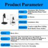 custom multi angle aluminum desktop phone tablet stand 3