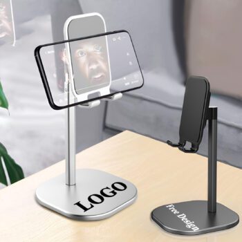 custom multi angle aluminum desktop phone tablet stand