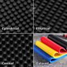 custom non slip soft pvc bar runner mat 3