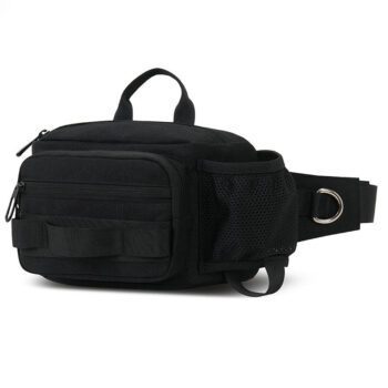 custom outdoor waist bag with water bottle holder 1