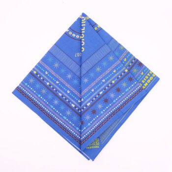 custom patterned polyester bandana scarf for brand merchandise 1