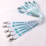 custom printed corporate event lanyard with metal hook 5