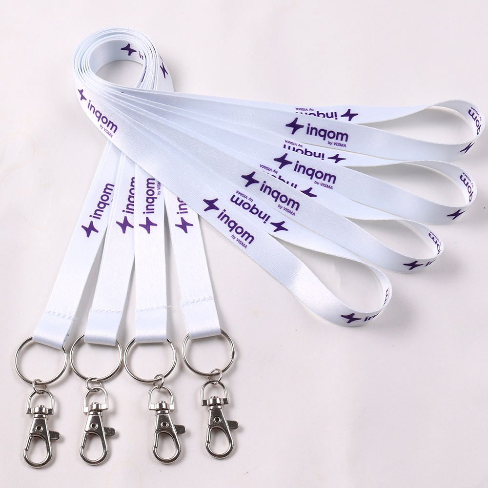 custom printed corporate event lanyard with metal hook custom printed corporate event lanyard with metal hook