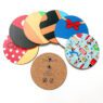 custom printed mdf cork drink coasters