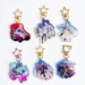 custom printed mini clear acrylic keychain 4
