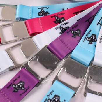 custom printed polyester lanyard with bottle opener id holder 1