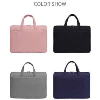 custom printed waterproof laptop sleeve with handle 1