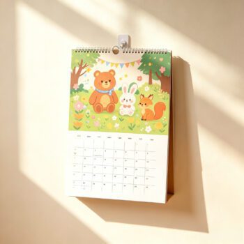 custom printing corporate gift wall calendars 1