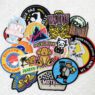 custom private brand leather patches