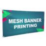 custom pvc vinyl mesh fence banner