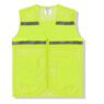 custom reflective mesh safety vest for volunteer events 1