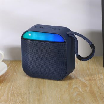 custom rgb light up mini wireless bluetooth speaker 6