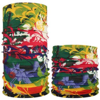custom seamless printed logo neck gaiter 3
