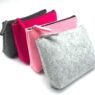 custom soft felt multi function cosmetic pouch 2