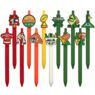 custom soft pvc ruber plastic ballpoint pen 5
