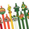 custom soft pvc ruber plastic ballpoint pen 7