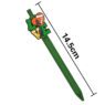 custom soft pvc ruber plastic ballpoint pen 9
