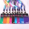 custom sublimation lanyard with badge reels 5