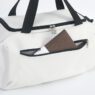custom unisex lightweight denim sports duffle bag 2