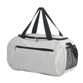 custom unisex lightweight denim sports duffle bag