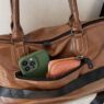 custom unisex vintage pu leather travel duffle bag 2