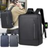 custom waterproof oxford laptop backpack with usb charging port