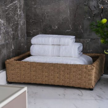 custom white luxury hotel cotton bath towel set 1