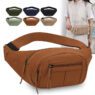 custom womens lightweight nylon chest sling bag 1
