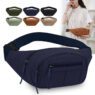 custom womens lightweight nylon chest sling bag 3