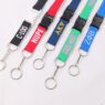 custom woven eco friendly lanyard with breakaway key ring 3