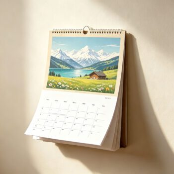 daily use wall calendar for business gift