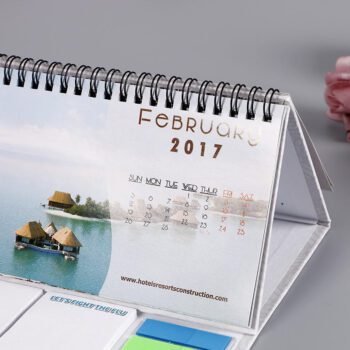 desktop flip calendar with sticky notes 1