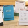 desktop slip spiral table calendar 3