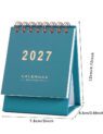 desktop slip spiral table calendar 7