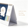 digital printing table calendar with memo notes 2