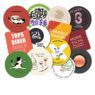 disposable absorbent paper coaster for hotels bars