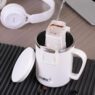 double layer milk tumbler with sealed lid 2