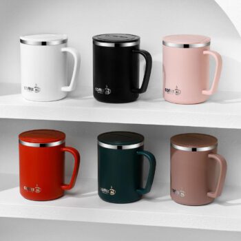 double layer milk tumbler with sealed lid