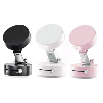 double sided magnetic vacuum suction phone mount for car 1