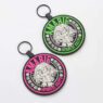 double sided soft pvc rubber keychain pendant 4