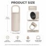 double wall insulated bottle with handle 3