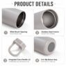 double wall insulated bottle with handle 4