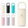 double wall insulated bottle with handle